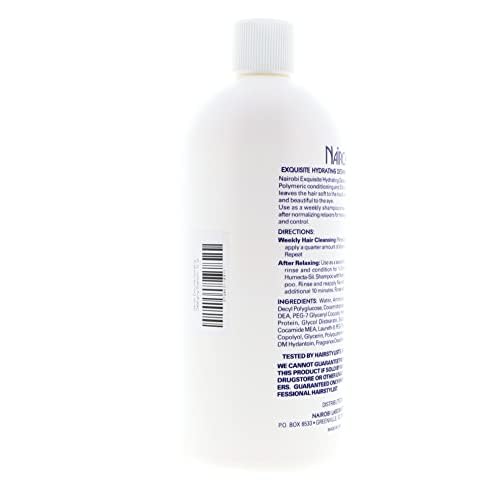 Nairobi Exquisite Hydrating Detangling Shampoo for Unisex, 32 Ounce by Nairobi