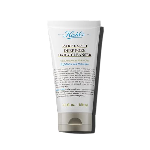 Gentle Exfoliating Facial Cleanser for Oily Skin - Amazonian White Clay, 5 fl oz