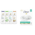 Dove Body Wash Collection with MicroMoisture and Beauty Bar with Moisturizing Cream for Sensitive Skin, 4 Count 20 oz and 3.75 Ounce (Pack of 8)