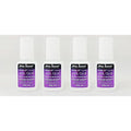 Mia Secret Strong-Jet Clear Nail Glue Brush-On Glue 8g (340) x 4