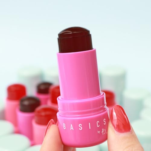 Lip & Cheek Stain - Watermelon Soft Pink 2-in-1 Gel Tint for Natural Flush