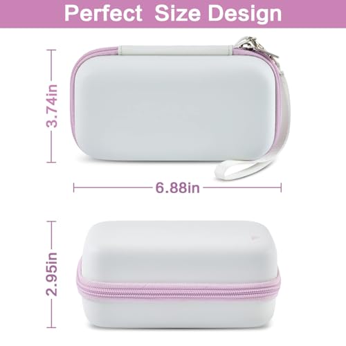 Organizer Case for Braun Silk-epil 3/3-270 Epilator & Accessories ? Hard Protective Travel Storage Box with Mesh Pocket, Holds Hair Removal Device, Shaver Head, Trimmer, Brush, Charger (Box Only)