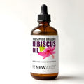 Renewalize Virgin Organic Hibiscus Seed Oil - Unrefined Cold Pressed 4oz for Skin & Hair