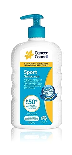 Sport Sunscreen SPF 50+ Water-Resistant Lotion 500ml - Broad Spectrum UV Protection
