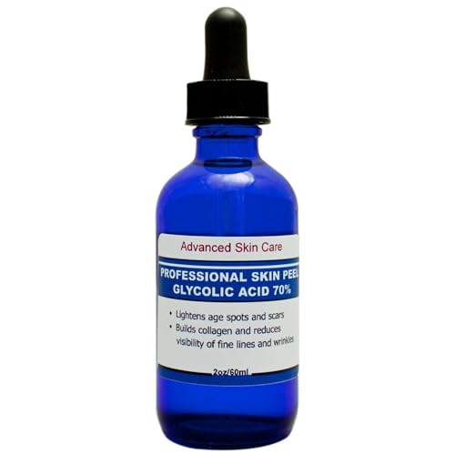 Glycolic Acid Face Peel Serum 70% Strength - Professional At-Home Chemical Peel