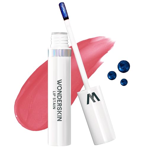 Wonderskin Lip Stain Peel Off Masque (Romance) with Lip Rehab Serum Oil