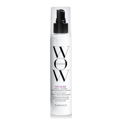 COLOR WOW Raise the Root Thicken + Lift Spray - All-Day Volume for Fine, Flat Hair without dulling color