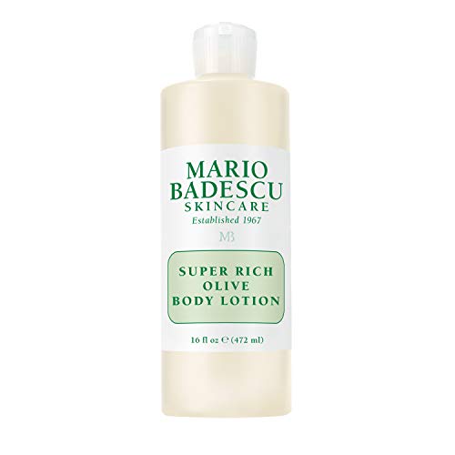 Mario Badescu Super Rich Olive Body & Hand Lotion 16 Fl Oz - Nourishing Moisturizer for All Skin Types