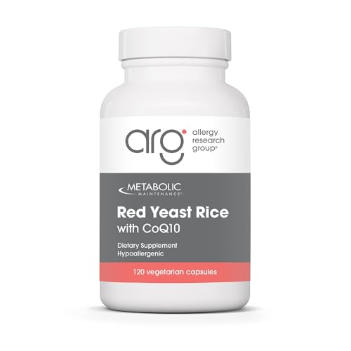 Red Yeast Rice with CoQ10 - Heart Support, 120 Capsules