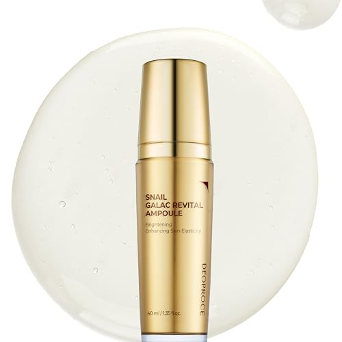 Deoproce Snail Galac Revital Face Serum 40ml - Hydrating, Firming Skincare with Snail Mucin