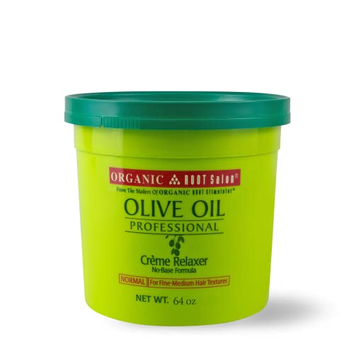 ORS Olive Oil Hair Relaxer Cream for Damaged & Soft Hair 64oz