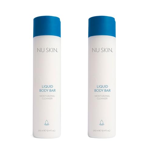 Nu Skin Liquid Body Bar | Moisturizing Cleanser for Soft, Refreshed Skin | Gentle Body Wash with Light, Invigorating Fragrance | 8.4 oz | 2 Pack