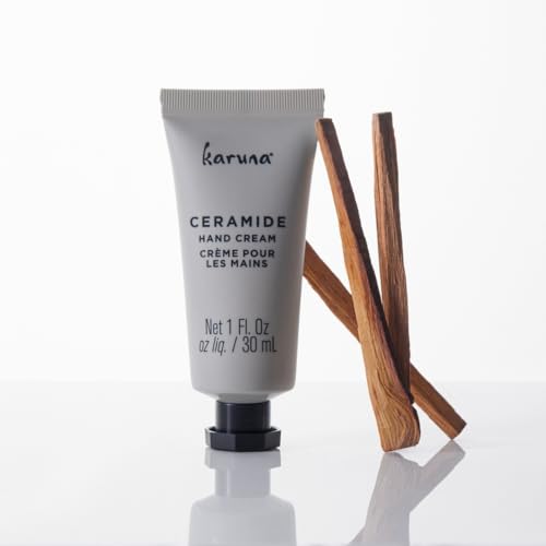 Anti-Aging Hand Cream Set with Peptides Ceramides Collagen Hyaluronic Acid - Travel Size