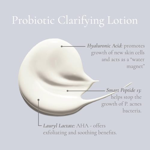 Probiotic Skin Clarifying Oil-Free Moisturizer for Redness & Acne, 1.7 Fl Oz