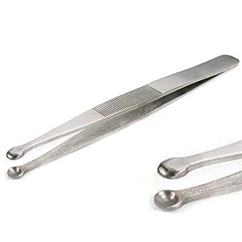OdontoMed2011 Beading Tweezers with Cup Shaped Tips Bead Pearl' ODM