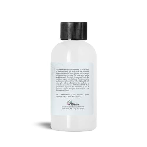 Optiphen Plus Preservative for Cosmetics, Optiphen Natural Preservative For Lotions Making DIY Products, Serums (2 Ounce / 60 mL)
