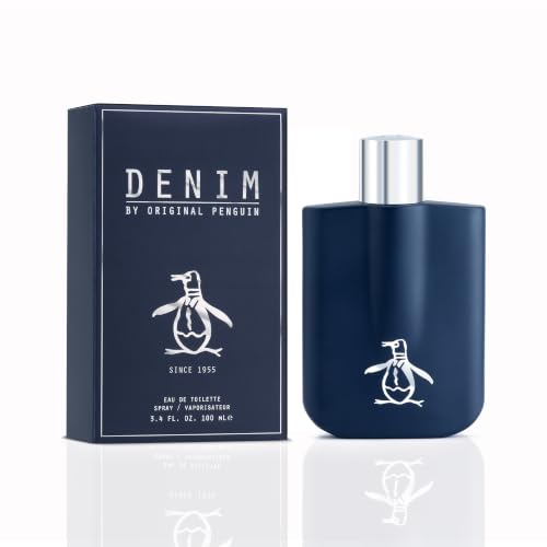 Men's Denim Cologne - Long Lasting Fresh Scent, 3.4 Fl Oz