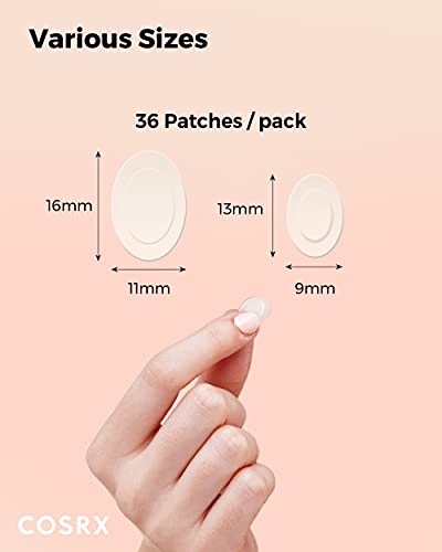 COSRX Oval-Shaped Acne Patch 90 Count - Discreet, Clear Skin Cover