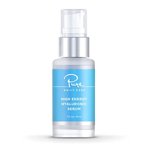 Pure Daily Care High Energy Hyaluronic Serum 1oz - Hydrating Skin Plumping