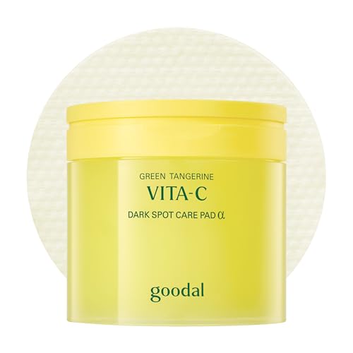 GOODAL Green Tangerine Advanced Ver. Vitamin C Toner Pads - 70 Pads for Dark Spot Care