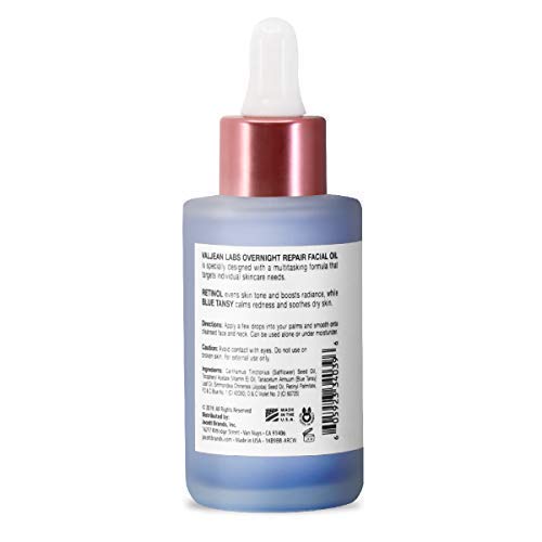 Overnight Repair Facial Oil 1.83 oz Pack of 2 with Retinol & Blue Tansy - Calm Redness