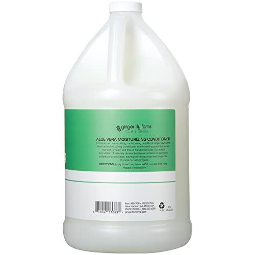 Moisturizing Shampoo & Conditioner Set with Aloe Vera for All Hair Types