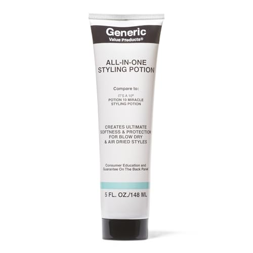 Generic Value Products AllinOne Styling Potion, Detangles, Reduces Frizz, Adds Softness and Shine, Lightweight, 5 Oz
