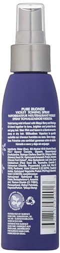 SURFACE Hair Pure Blonde Violet Leave-In Toning Spray - Brightens & Protects Hair - 4 fl oz