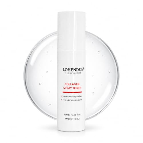 Collagen Face Toner Spray for Sensitive Skin - Hydrating & Calming Korean Skincare