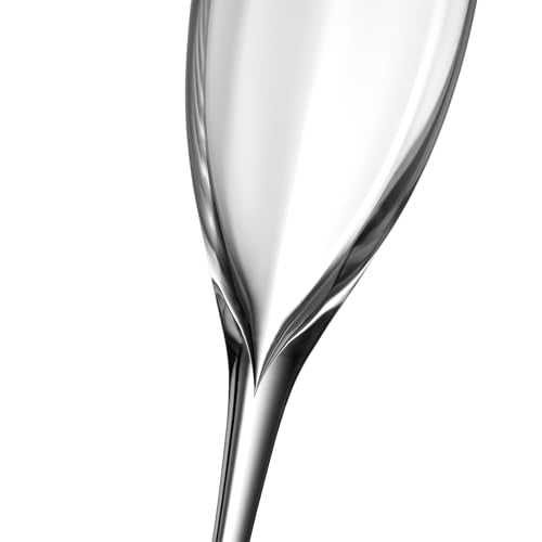 Waterford Elegance Optic Champagne Flute Pair - Crystal Stemware for Special Occasions