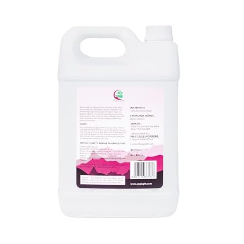 100% Pure Rose Water 1 Gallon (128 fl oz) | for Face & Hair | Alcohol Free & Artificial Coloring Free | by Yogi's Gift¢ç