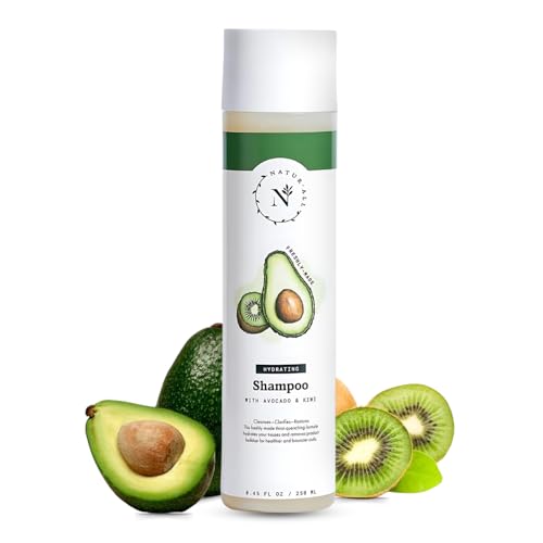 NaturAll Avocado Sulfate-Free Hair Shampoo for Curly & Coily Hair 8 oz - Natural & Moisturizing