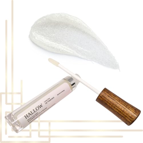 Lip Treatment, Crystal Clear Gentle Volumizing Gloss with Jojoba Oil, Avocado Oil, and Vegan Collagen, 0.13 oz (4g)