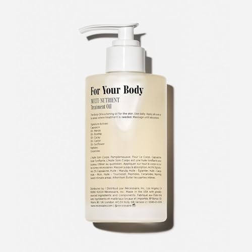 N?cessaire The Body Oil. Multi-Nutrient Treatment Oil For Radiant Skin. 150ml / 5.1 fl oz