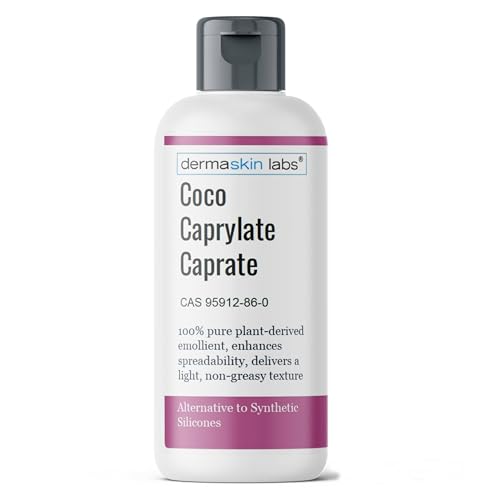 Coco Caprylate Caprate 8 Oz - Natural Lightweight Emollient for Cosmetics & Hair