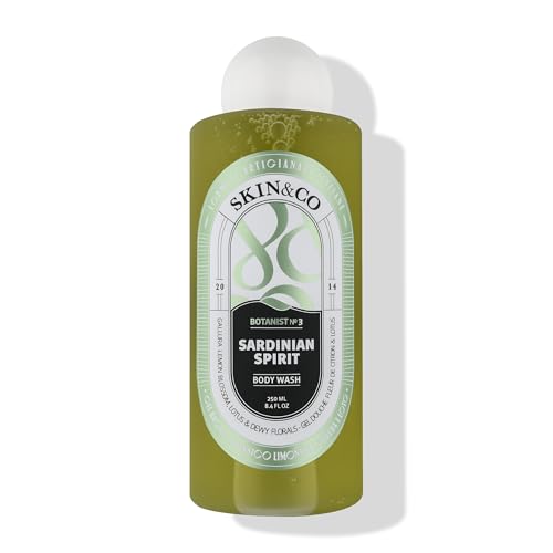 SKIN&CO Roma Sardinian Spirit Shower Gel 7.7 Fl Oz Natural Body Wash