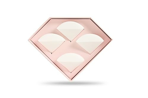 StansOut Beauty 4-Pack Makeup Sponges - Blending, Airbrushed Finish, Reusable & Latex-Free