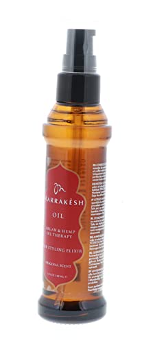 Hair Oil Styling Elixir - Marrakesh Oil Hair Treatment, 2 Oz