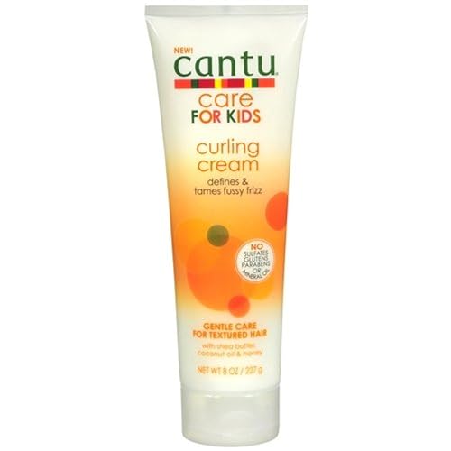 Kids Curling Cream Coconut 8oz Pack of 3 - Cantu Care for Textured Hair