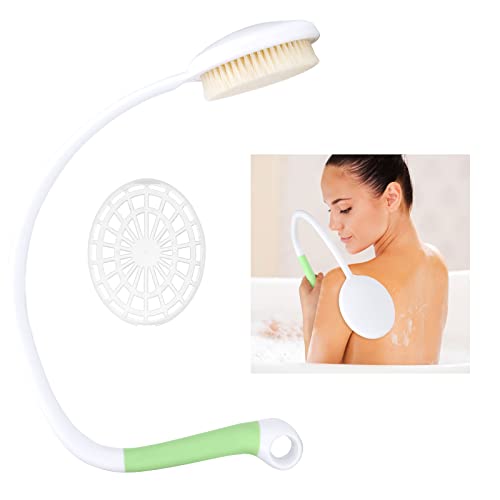 27.5¡± Back Bath Brush with Long Curved Long Handle,Shower Brush with U-Shaped for Cleaning,Body Scrubber for Elderly,Disabled, Post-Surgery,Limited Mobility,Spine Pain,Frozen Shoulder