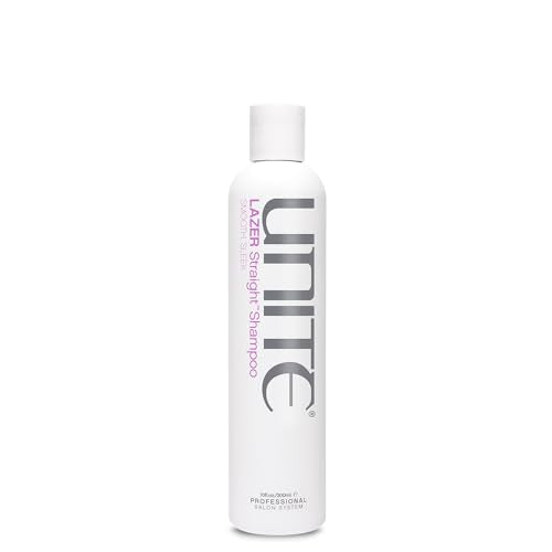 UNITE Hair ? LAZER Straight Shampoo ? Smoothing Cleanser to Tame Frizz & Control Unruly Hair ? For Thick or Coarse Hair ? 10 Fl Oz