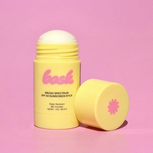 Bask SPF 50 Sunscreen Stick ? Fragrance Free, Reef Safe Face & Lip Sunblock for Skiing, Snowboarding & Winter Sports ? Broad Spectrum, Moisturizing & Travel-Friendly Sun Stick, 1oz