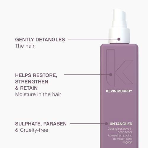 Kevin.Murphy UN.TANGLED Leave-In Conditioner Spray 5.1 Fl Oz Pack of 2 - Detangler & Hair Repair