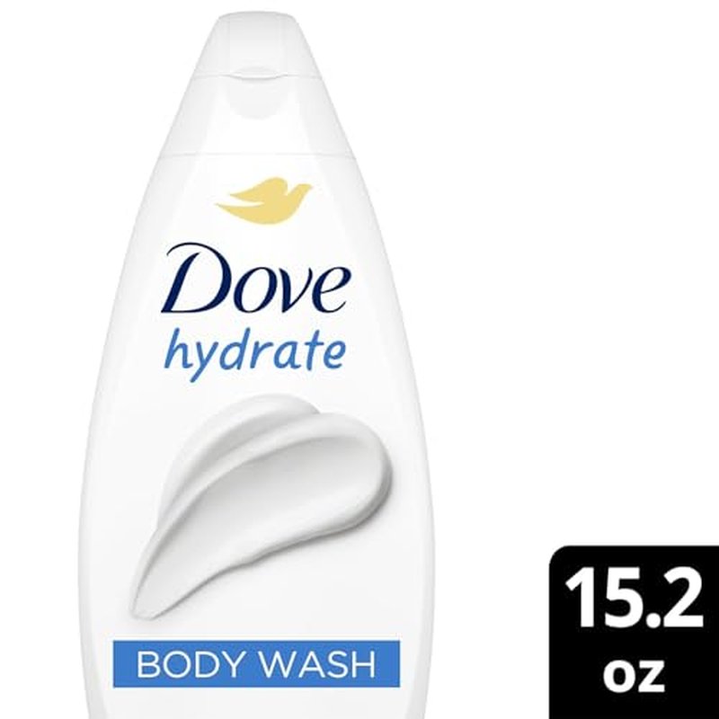 Dove Body Wash, Hydrate 2-Pack ? Moisturizing Cleanser for Smooth, Soft Skin, 15.2 Oz Ea