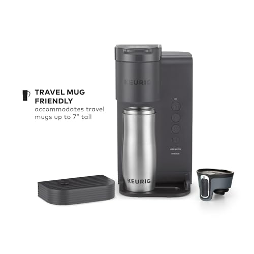 Keurig K-Express Essentials Matte Gray Single-Serve Coffee Maker