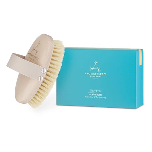 Natural Dry Body Brush for Exfoliation & Circulation - Anti-Cellulite Skin Care Tool