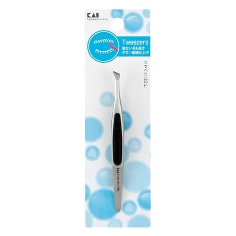Kai Europe Tweezers, Black Handle, 1 Piece