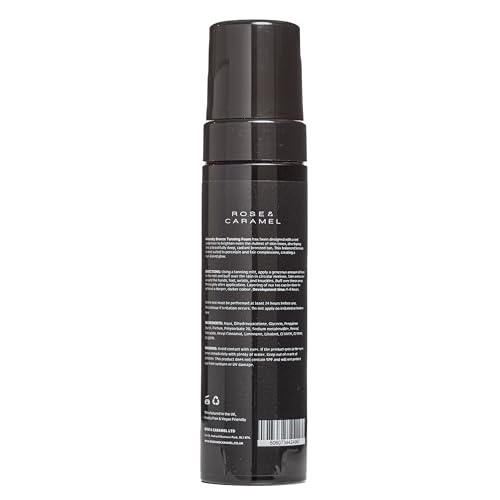 Rose & Caramel Intensity Bronzed Super Dark Self Tanning Mousse 200ml