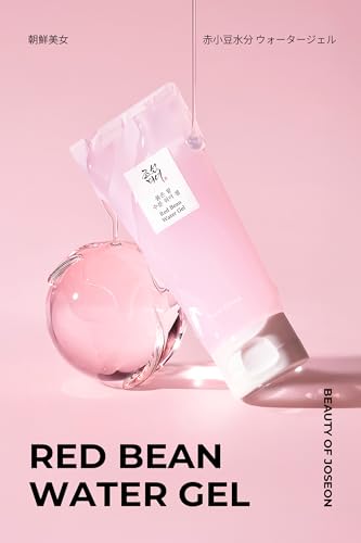 Korean Red Bean Pore Mask & Hydrating Water Gel Set - Skin Care for Deep Cleansing & Moisturizing
