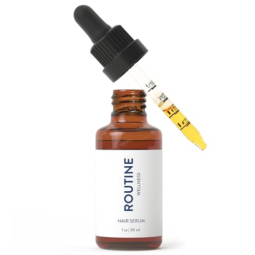 Routine Wellness Rosemary & Tea Tree Hair Serum 30ml with Argan Oil – Nourishing Hair & Scalp Treatment